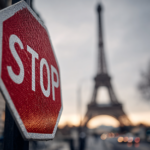 panneau stop ville de Paris